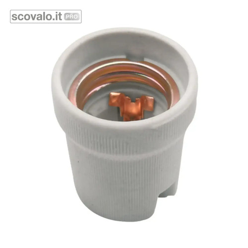 Portalampada e27 ceramica - portalampada,