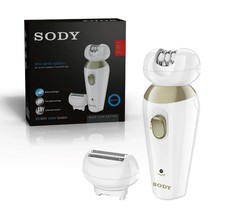 Epilatore 2 In 1 Con Led e Testine Intercambiabili Depilatore Donna Ricarica