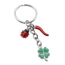 Portachiavi portafortuna corno