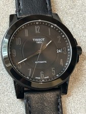 Orologio uomo automatico Tissot 1853 Gentlemen GTS T0984073605200 con cinturino pelle nuovo