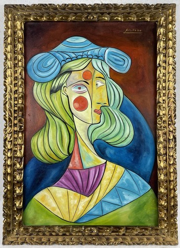 Dipinto olio tela pablo - su,