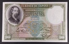 BILLETE 1000 PESETAS 1931
