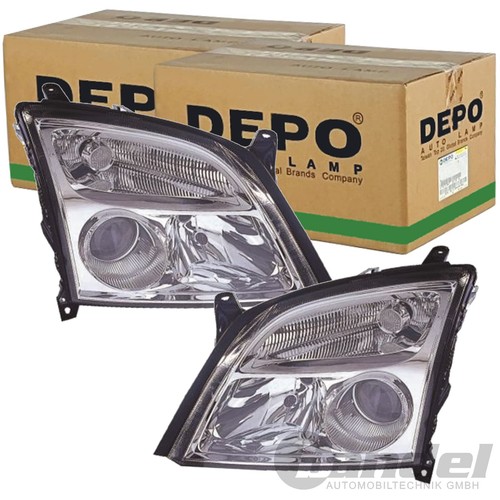 Depo fari cromati adatti - 2x,