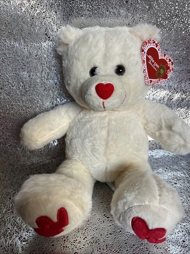 Peluche orso bianco orsetto - peluche,