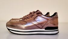 sneakers donna hogan platform tg38 rosa metallizzato in ottime condizioni