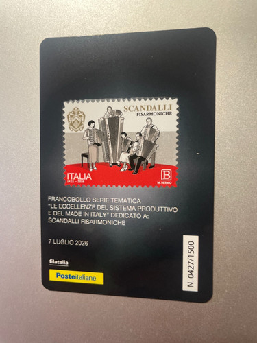 2026 tessera filatelica made - tessera,