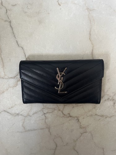 Portafoglio ysl grande blu - ysl,