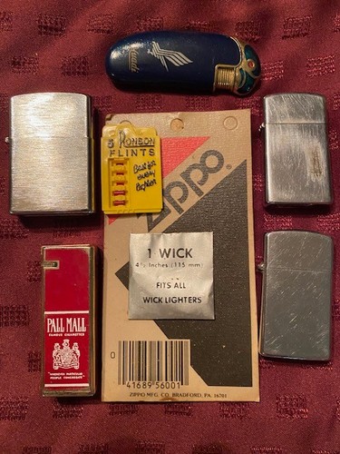 Lighters assorted zippos - lighters,