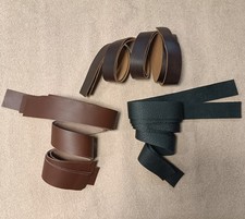 9 STRISCIE VERA PELLE CINTURE