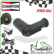 PIPETTA CANDELA CHAMPION 90 PIPA CAPPUCCIO CAVO UNIVERSALE MOTO E SCOOTER RACING