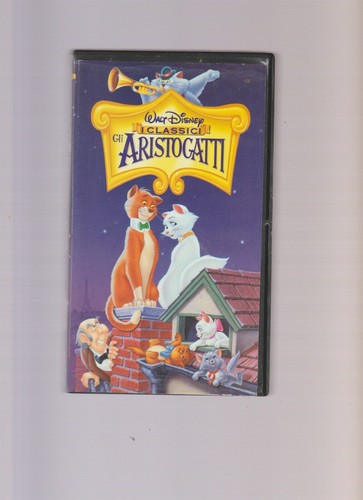 Vhs disney gli aristogatti - gli,