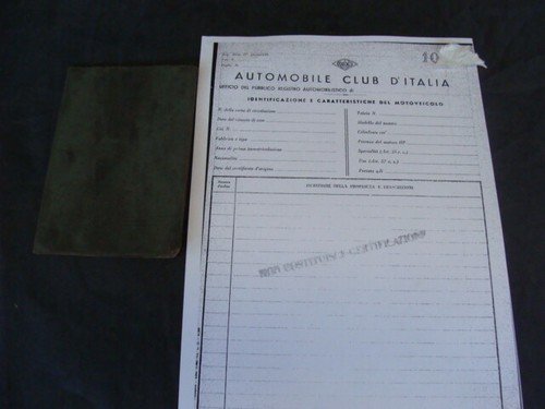 Accessorio libretto lambretta - accessorio,