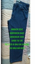 jeans uomo taglia forte tg 42x32 {tg58/60}