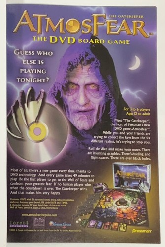 Atmosfear the gatekeeper dvd - the,
