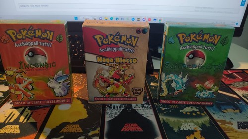 Deck carte pokemon - carte, 1999/2000