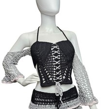 Top corsetto fatto a mano