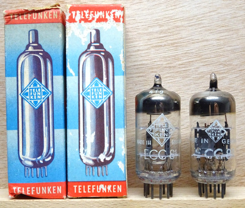 Telefunken ecc81 siemens - 2x:,