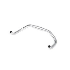 manubrio pursuit ribassato oversize silver BLB scatto fisso