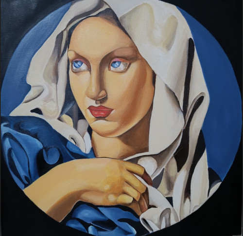 Quadro olio tela - a, ispirato