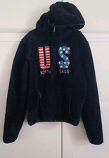 Giubbotto Felpa In Pile North Sails Ragazzo 12 Anni Con Zip. Blu Scuro
