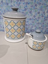 Set biscottiera e zuccheriera
