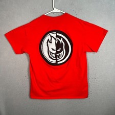 T-shirt Spitfire rossa grafica