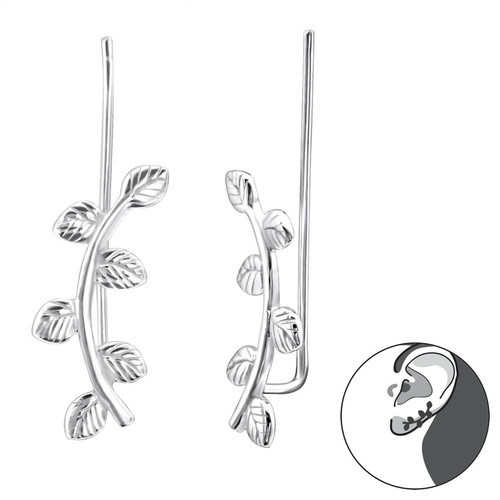 Paar ohrringe ear climber - 1,