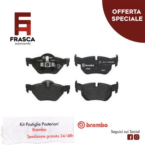 Pastiglie freno posteriori - freno,