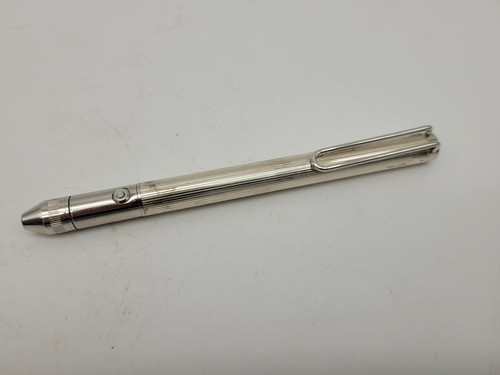Torcia puntatore argento - in,