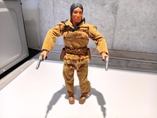 Vintage The Lone Ranger Rides Again TONTO FIGURE di Gabriel Toys 1973