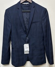 Giacca blazer uomo Zara blu
