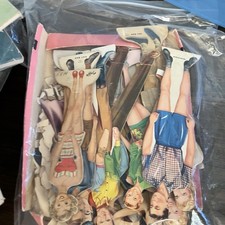 Bambole di carta vintage 1955