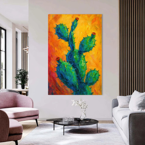 Fioritura nel deserto - -, quadro
