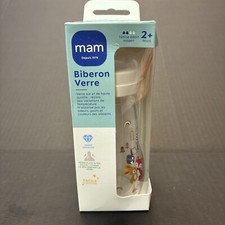 mam Baby Bottle Glass 2+