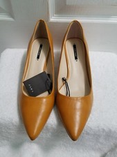 ZARA BLOCK HEEL SHOES WITH