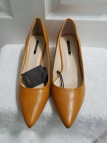 Zara block heel shoes with - block,
