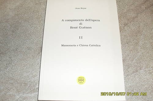 Compimento dell opera - dell'opera, di