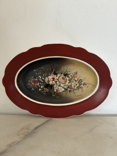 Piatto ceramica dipinto a - piatto,