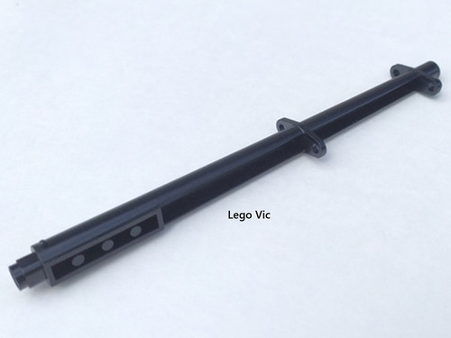 Lego 2538b boat - mast, black