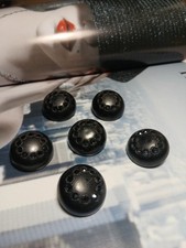 Bottoni vintage 6 pz. , resina