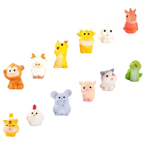 Pezzi statuine animali - 12,