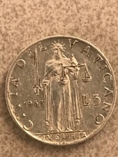 VATICAN CITY 5 LIRE 1953 - THE