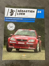 MAGAZINE SEBASTIEN LOEB N°54 CITROEN SAXO SUPER 1600 TOUR DE CORSE 2001  K28