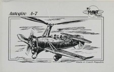 AUTOGIRO A-7- RESIN KIT PLANET
