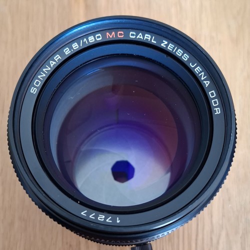 Carl zeiss jena sonnar 180 - jena, 2,8/180