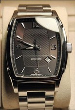 HAMILTON Jazzmaster Mount Vernon AUTO Uomo Automatico Tonneau Argento 37mm An...