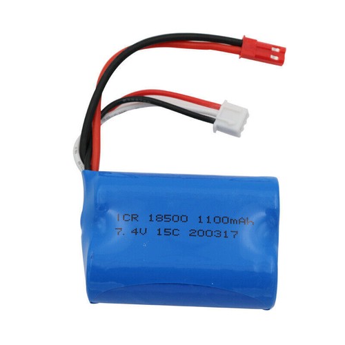 Batteria 18500 1100mah sm - 7.4v,