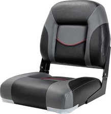 Sedia da Barca Grigio-Nero