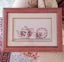 quadro ricamato punto a croce