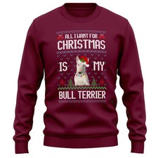 Christmas Bull Terrier Felpa